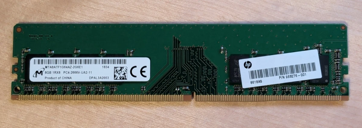 DDR4-2666 1Rx8 30枚セット动作确认済み 8GB DDR4-2666 Computer RAM for sale | eBay