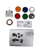 Stahl 8010/2-01 Led Indicator Light with 8602C3-054-B Actuator Pushbutton