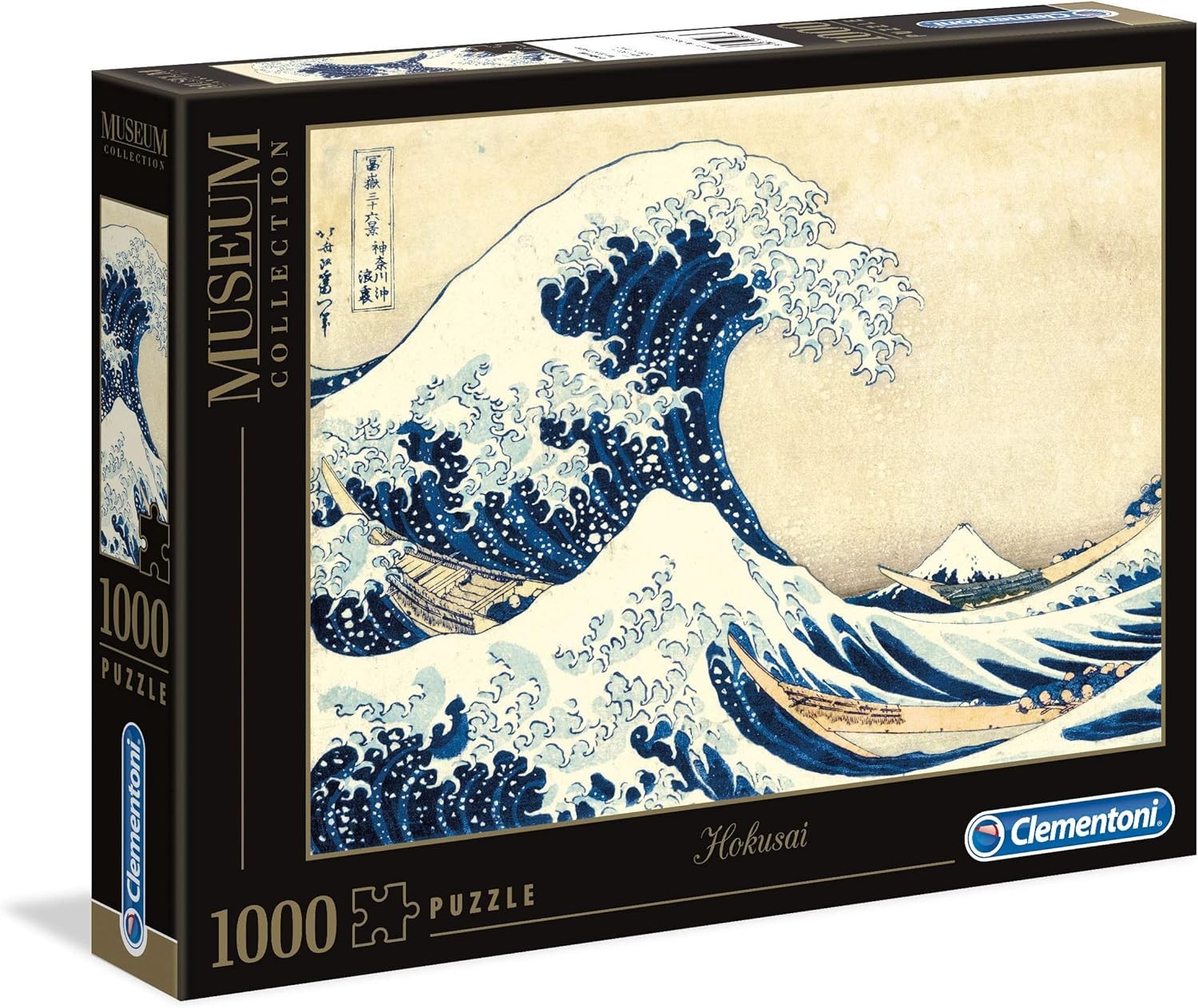 Great Wave - Clementoni: Hokusai - 1000 Piece Jigsaw Puzzle New Sealed