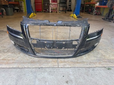 2005 Audi A8L D3 W12 Black Front Bumper Cover Facelift (05-09) -  169k