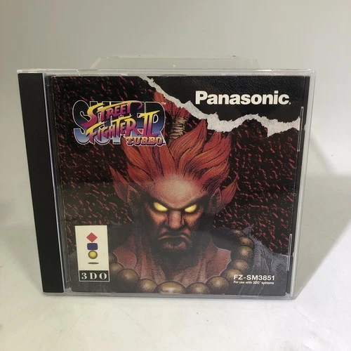 Panasonic 3DO Super Street Fighter II 2 Turbo 3DO Panasonic Tested Authentic #ML