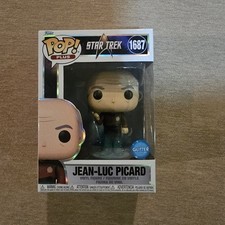 Figura Vinilo Funko Pop Plus Star Trek: Jean Luc Picard (Teleporting) #1687 2025