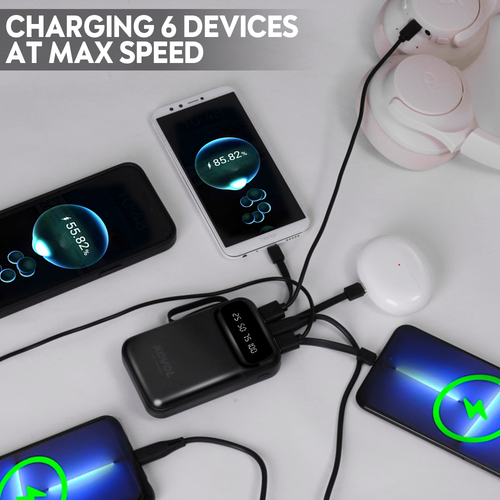 Powerbank 50000mAh Przenośna zewnętrzna bateria 4 ładowarka USB do wszystkich telefonów komórkowych - Zdjęcie 16 z 18