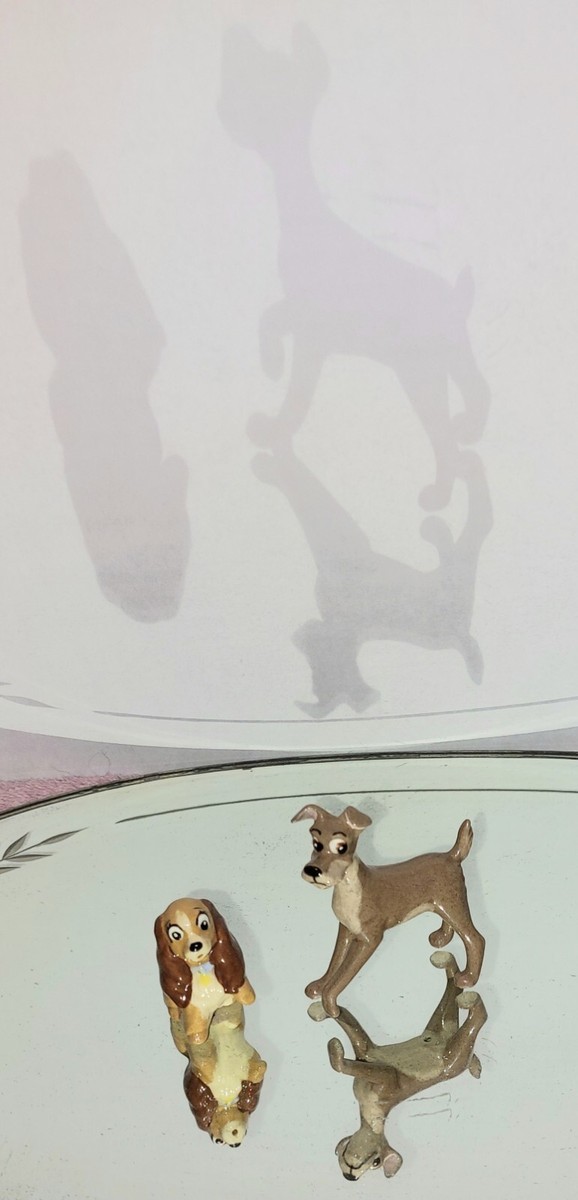 スキーベアー Hagen Renaker Hagen Renaker complete set of Lady and The Tramp Hagen miniature