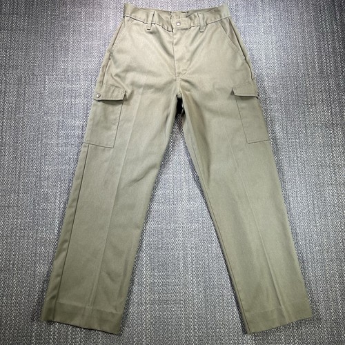 Vtg Boy Scout Cargo Pants 30x29 Talon 42 Union Logo USA 70s BSA Scouting Troop