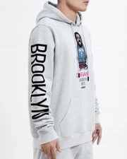 Pro Standard Gray Brooklyn Nets Pro Cartoon Player Kevin Durant Pullover Fleece