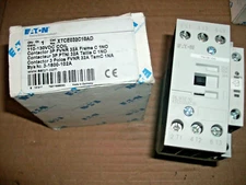 EATON XTCE032C10AD 110-130VAC COIL 3P FVNR 32A FRAME C 1NO CONTACTOR - 3 AVAIL