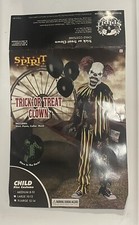 SPIRIT TRICK OR TREAT CLOWN CHILS Costume Child Medium 8-10 Size
