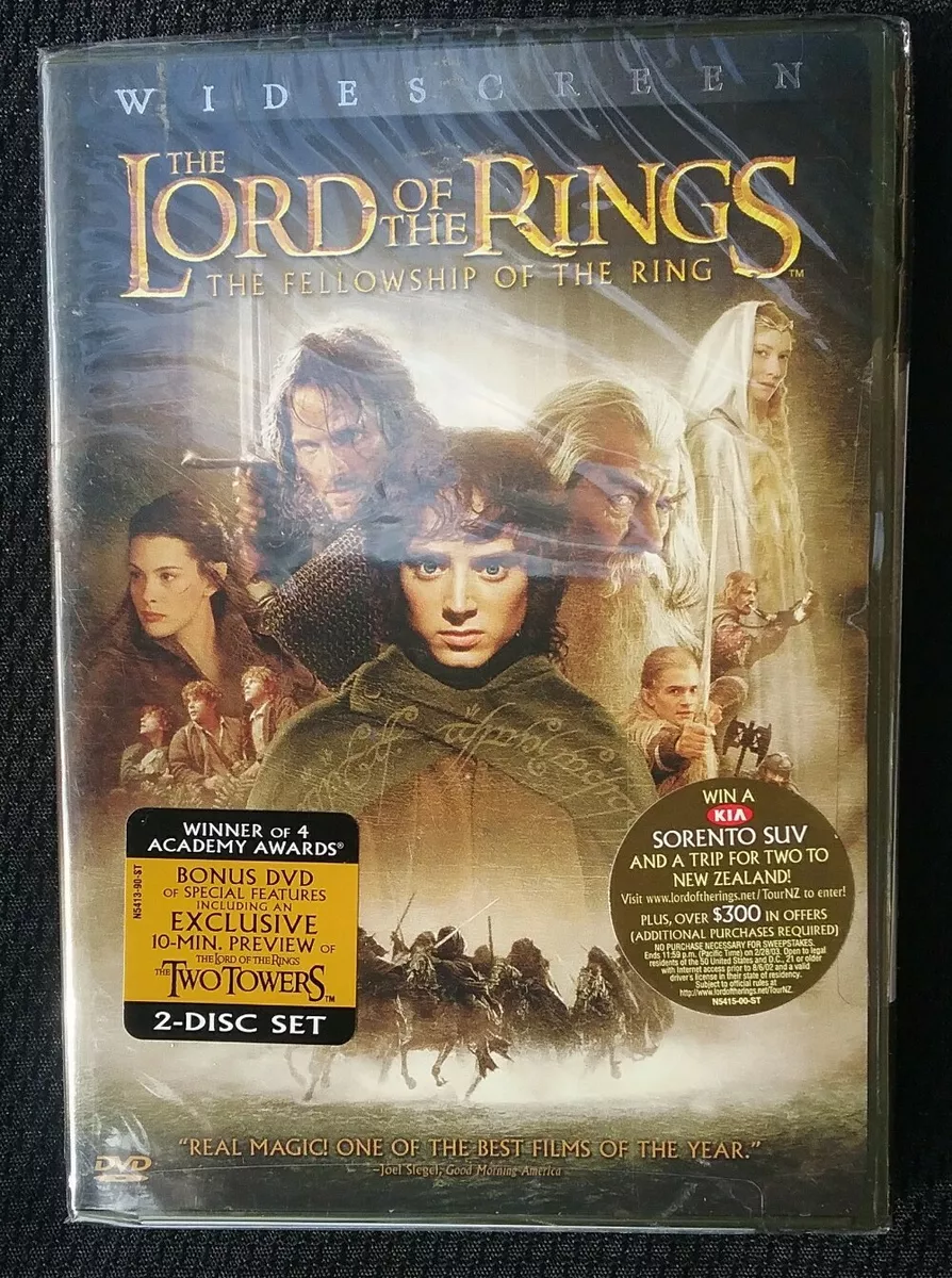 How many Oscars did Lord of the Rings: The Fellowship of the Ring