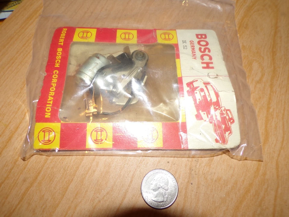 1xKIT DE ENCENDIDO ORIGINAL VINTAGE BOSCH#IK52 (POINTS&COND) 1968-69 PORSCHE 911E,911S,911T Foto 4 de 4