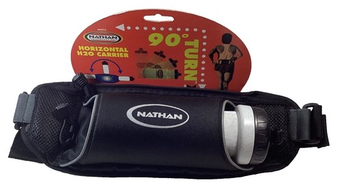 Nathan Hipster Running Belt – Lightweight, Bounce-Free Waist Pack With 4 Pockets For Unisex Adults