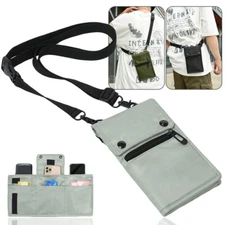 Multi Purpose Mobile Phone Bag Men Shoulder Bag Backpack Nylon Cloth Travel Bag