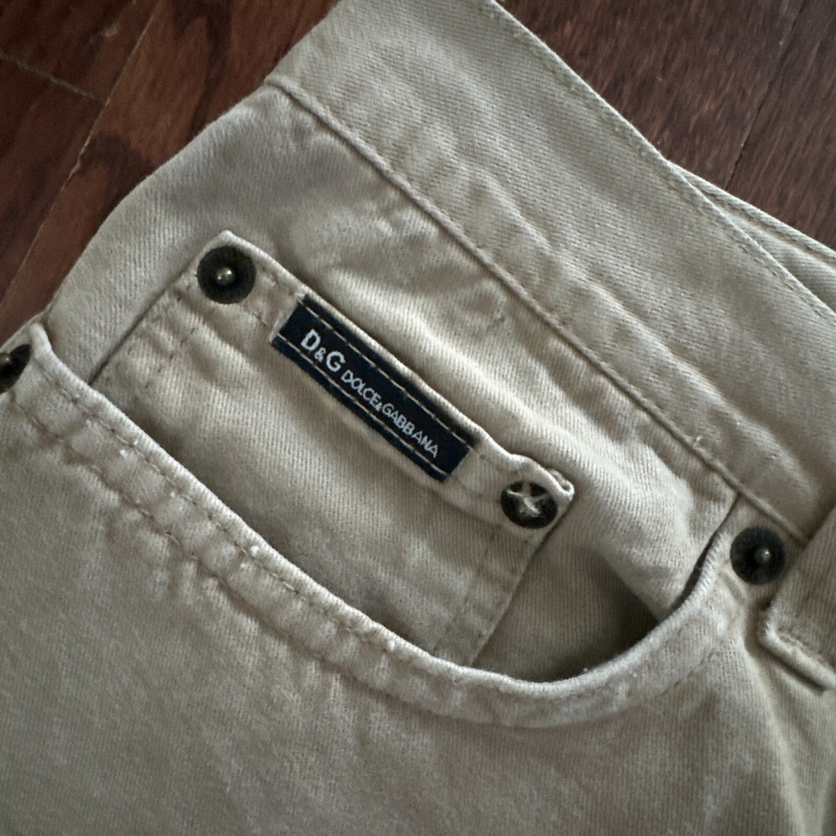パンツ D&G HYBRID CAMOUFGLAGE CARGO PANTS 34/48 Vintage DOLCE GABBANA Cargo Pants D&G Trousers Multipocket