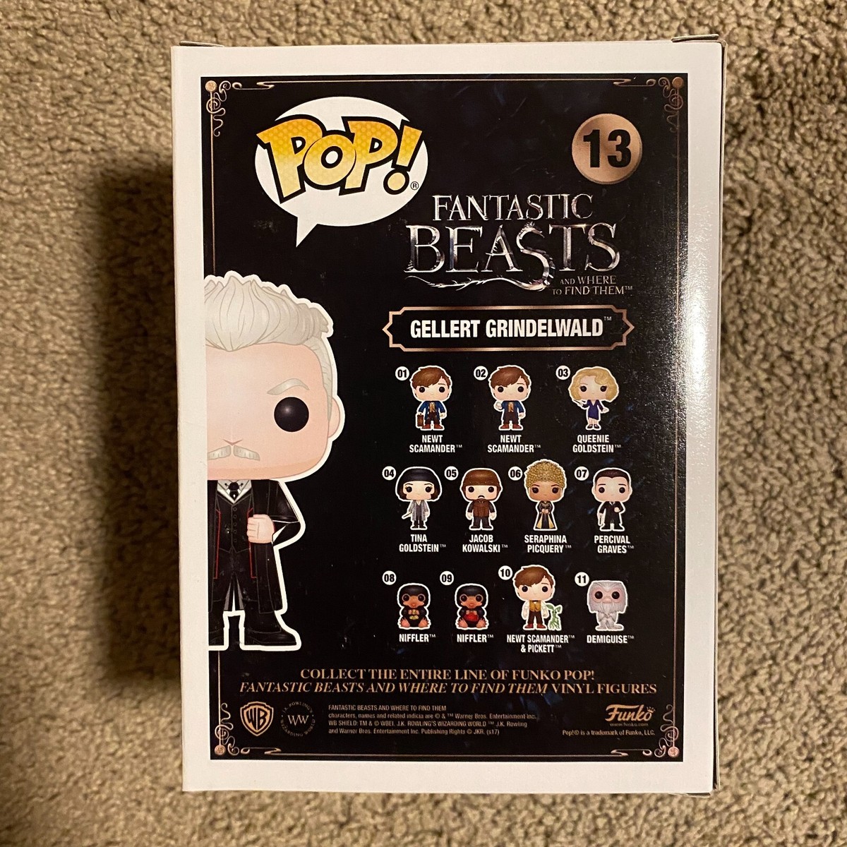 Funko Pop! NYCC Fantastic Beasts Grindelwald - Limited Edition Convention Exclusive