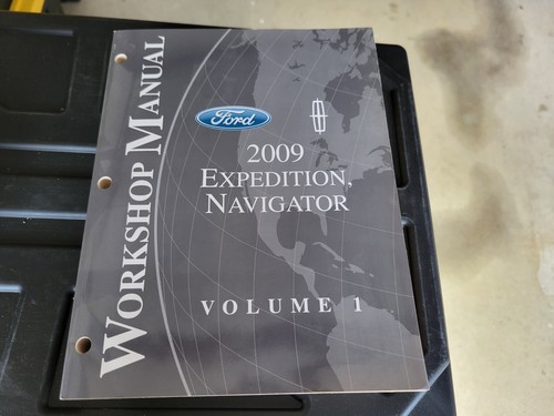 New 2009 Ford Expedition Navigator Wiring Diagram Workshop Volume 1 & 2 Manuals - Bild 2 von 2