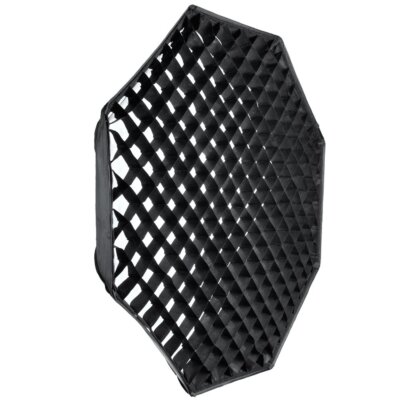 US Godox 140cm 55'' Studio Flash Octagon Softbox Bowens Mount With Grid Honeycomb