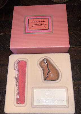 激レア ESTEE LAUDER 練り香水 ブタ 豚 pig レトロ 香水 1997 Estee Lauder PLEASURES 