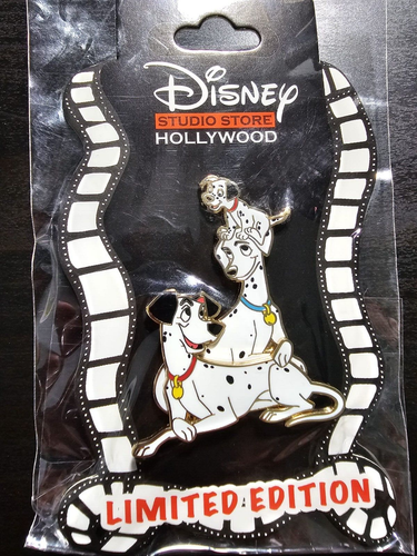 Disney D23 Expo 2022 DSSH Film Stack LE 500 Pongo Perdita 101 Dalmations Pin
