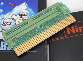 ICE CLIMBER. Bienengr&auml;ber.   Kleine OVP  Nintendo  NES Spiel    GETESTET