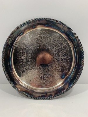 Silver Platter Serving Tray | eBay