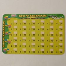 Practice Division Board Lap Learner Greenbrier Homeschool Reversible Washable