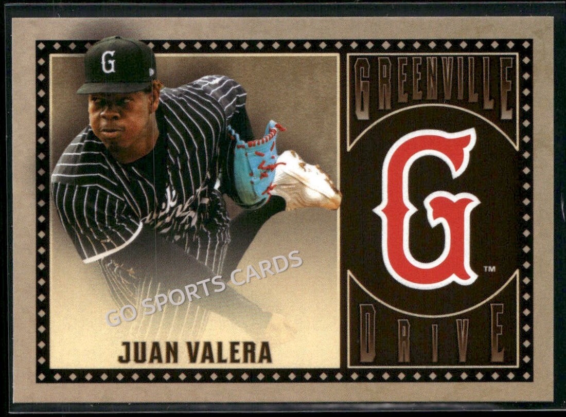 2025 Greenville Drive Juan Valera RC Rookie Red Sox DR Minor