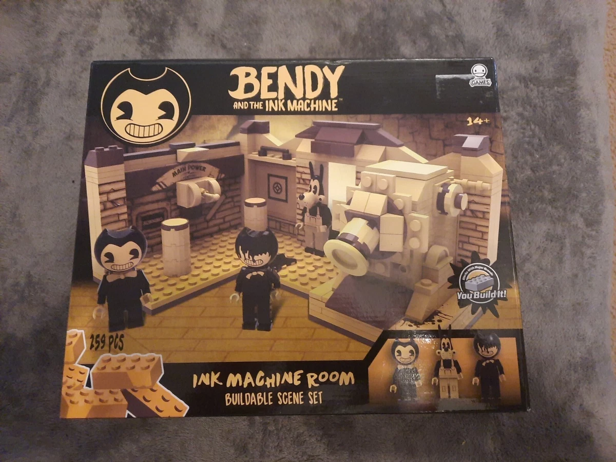 Bendy and the ink machine ink machine room buildable scene set deals