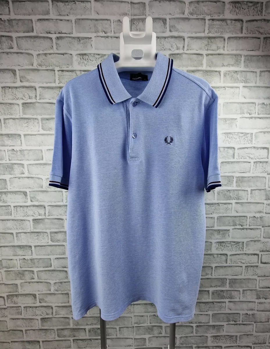 Louis Vuitton Vintage Cycling Polo Blue Grey. Size S0