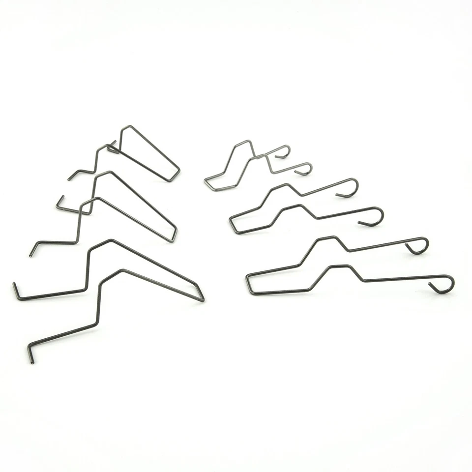 6x Edelstahl Halteclip Halteklammer Scheinwerfer Birne H1 H3 H4 H7 für DAEWOO - Bild 2 von 4
