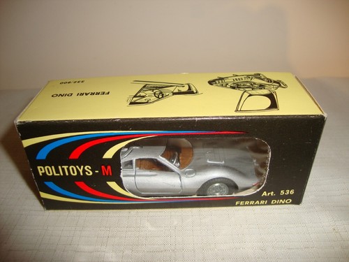 POLITOYS 536 FERRARI DINO - EXCELLENT in original BOX - Picture 10 of 12