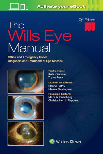 Wills Eye Manual 8th Ed by GERVASIO (2021,Paperback, Revised edition) - Afbeelding 1 van 3