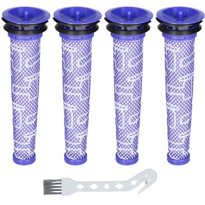 4x Vorfilter Filter Vormotorfilter geeignet für Dyson V6, V7, V8, 965661-01
