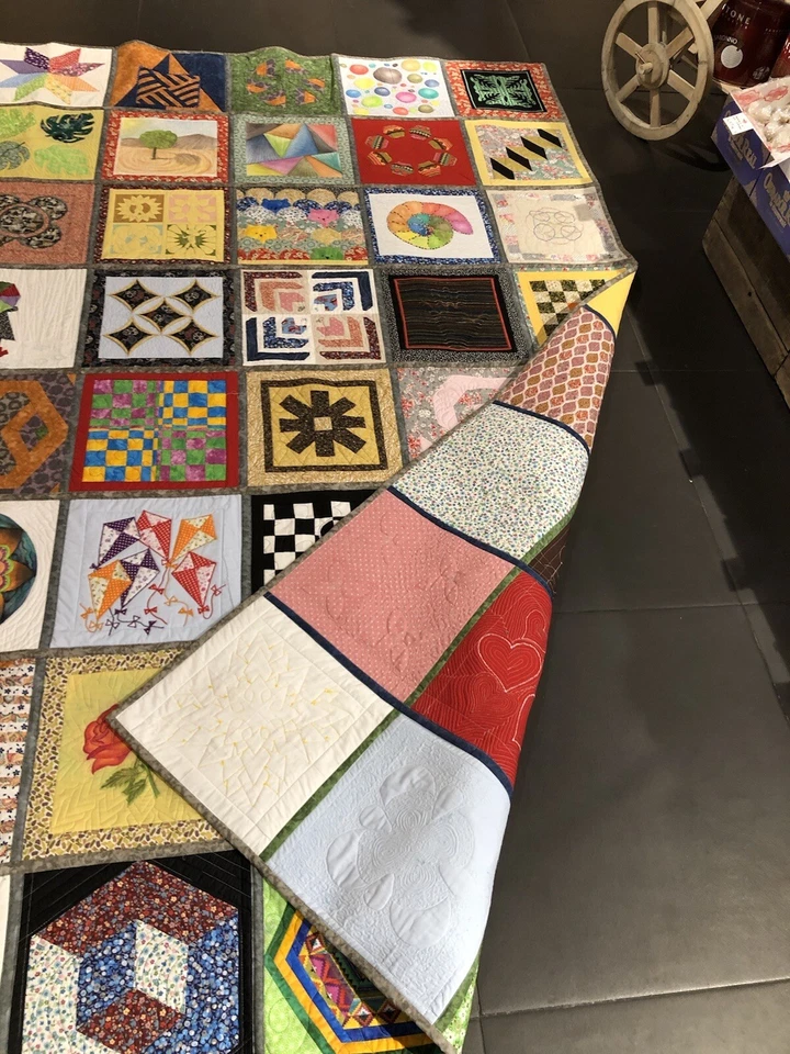 colcha patchwork - Imagen 3 de 4