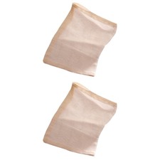 20 PZ 30x40cm Cotone Riutilizzabile Mussola Colino Sacchetti per Frutta Tè