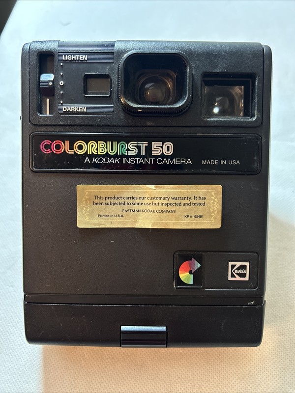 Vintage Kodak Colorburst 50 Instant Film Camera Made In USA UNTESTED