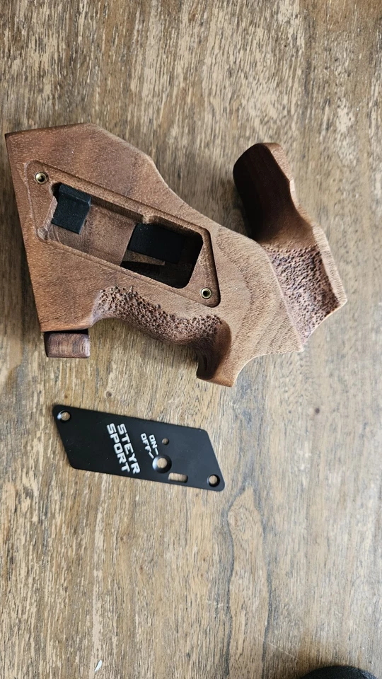 Pistola de aire comprimido, izquierda, mediana, Steyr EVO 10 E Grip junto con cubierta electrónica Foto 4 de 4