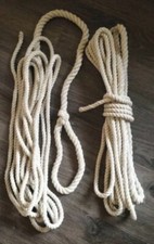PAIR OF PLOUGH LINES, LONG REINS,  LONG LINING, TRAINING AID. *FREE POSTAGE*