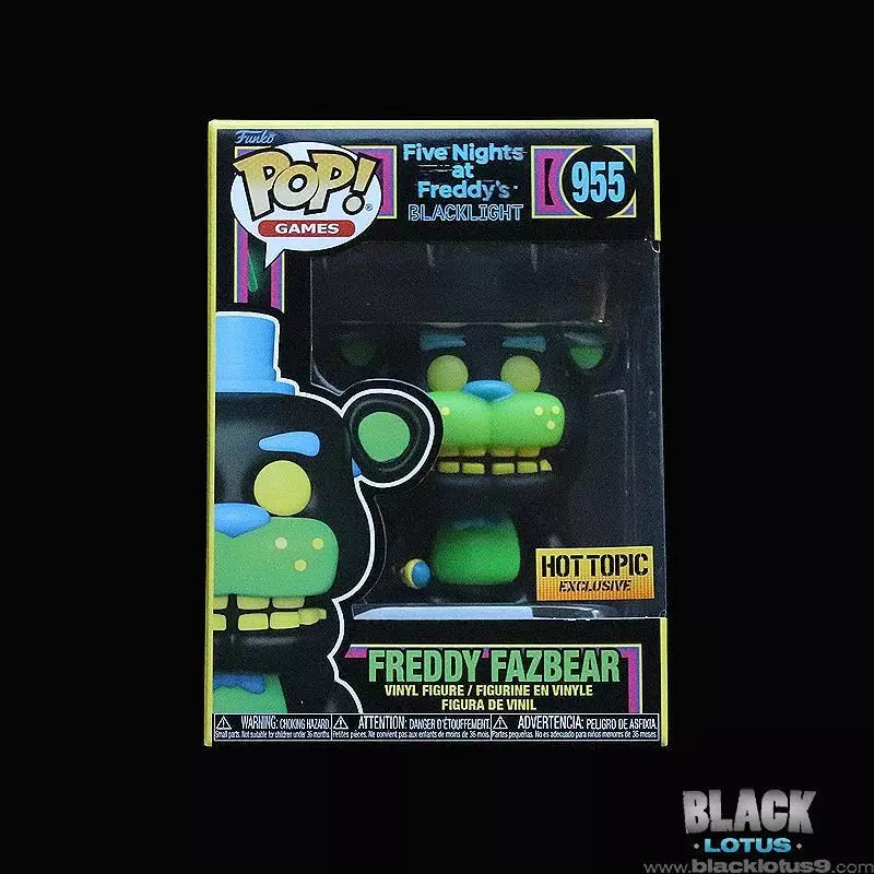 Funko Pop! Five Nights at Freddy's Fazbear Blacklight Hot Topic FNAF Pop  955 889698795241