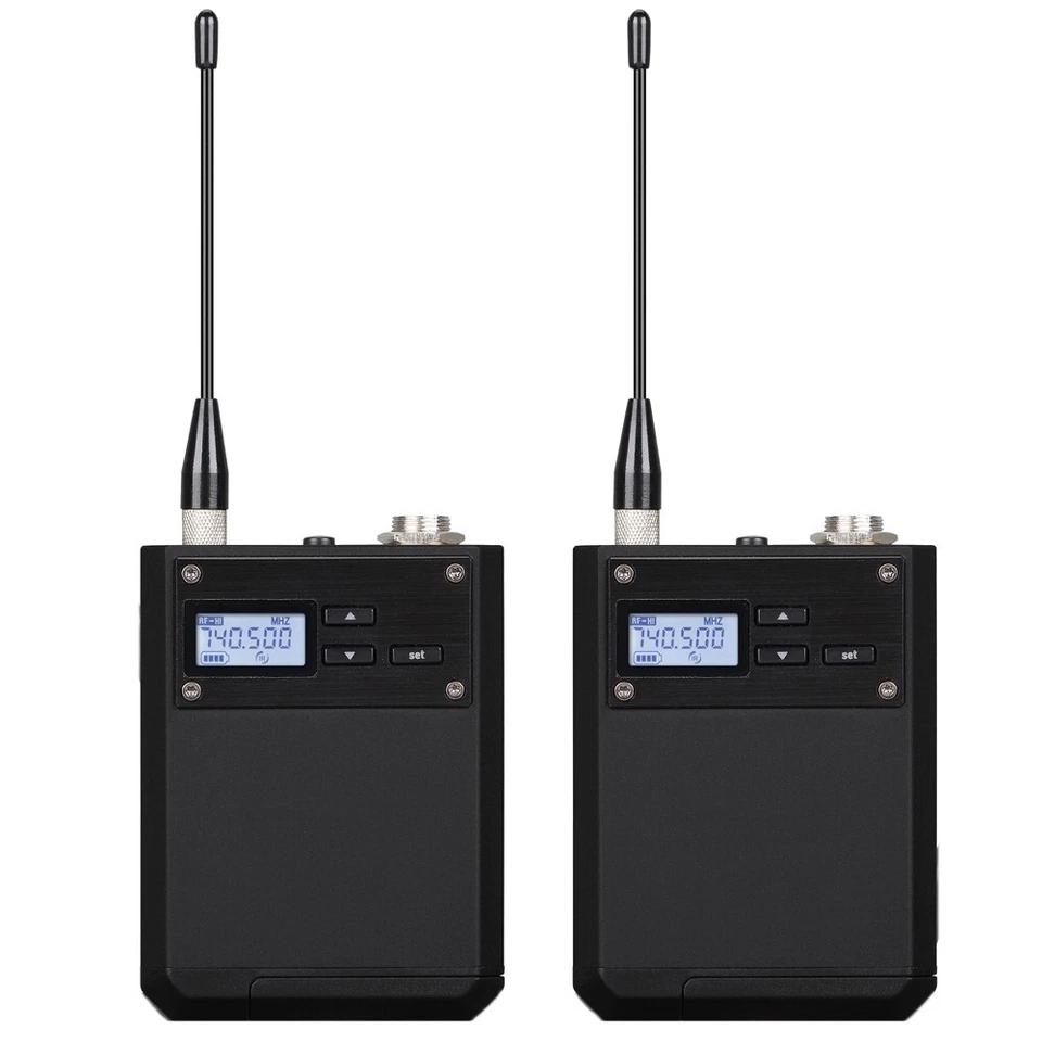 Pro UR24D Wireless UR1 BeltPack 2 Headset Microphone System UHF System - Image 3 of 4