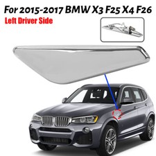 Driver Side Fender Chrome Emblem Moulding For BMW X3 F25 X4 F26 2015 2016 2017