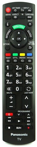 Genuine Panasonic N2QAYB000753 TV Remote Control for TXL32E5E LED Smart - Picture 1 of 4