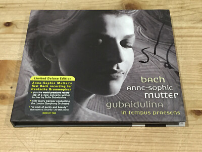 Signed by VALERY GERGIEV Gubaidulina In tempus praesens Mutter DGG Deluxe CD
