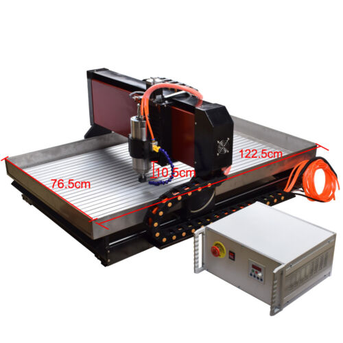 Steel CNC 6090 4 Axis Router Engraving Machine Linear Guide For Metal 2200W US - Picture 10 of 12