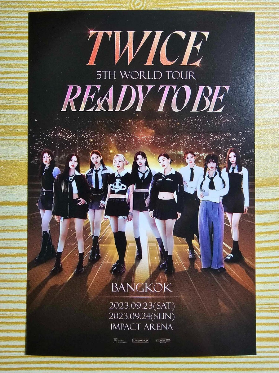 Twice Ready To Be in Bangkok - VIP Gift Set - Postcard Mina and