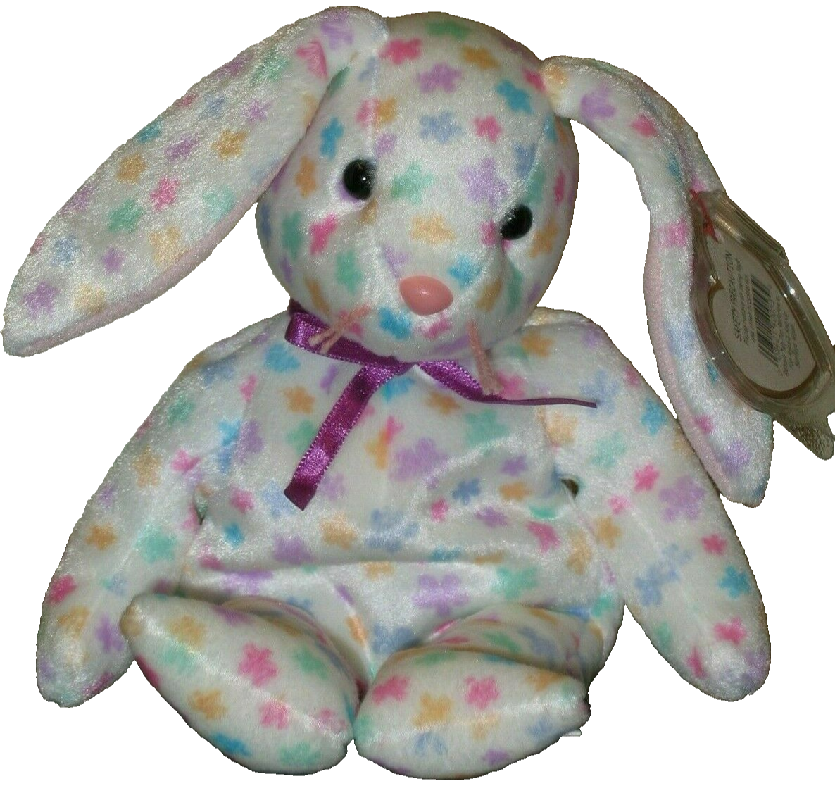 Ty Beanie Baby - SPRINGFIELD the Bunny Rabbit (8 Inch) MWMTs Plush