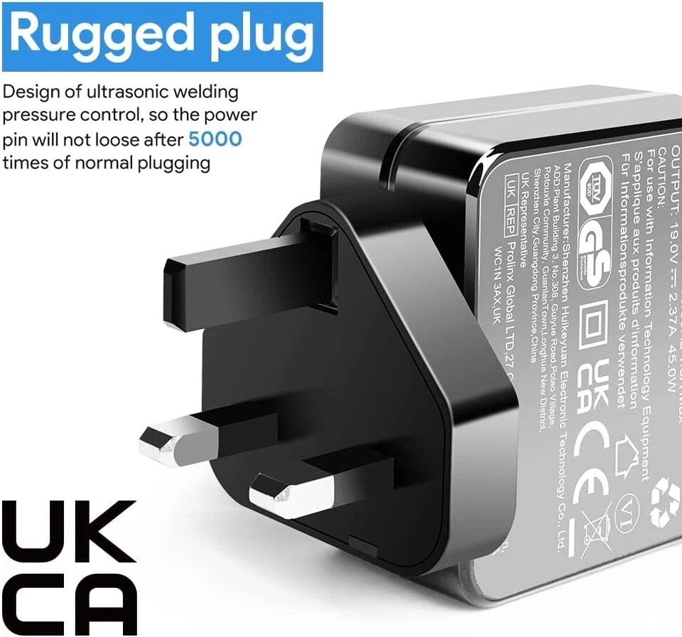 Tayyafu 19 V 2,37 A Netzadapter ASUS F555L F552C F551M F551C X551C X54C X551M X555L - Bild 3 von 4