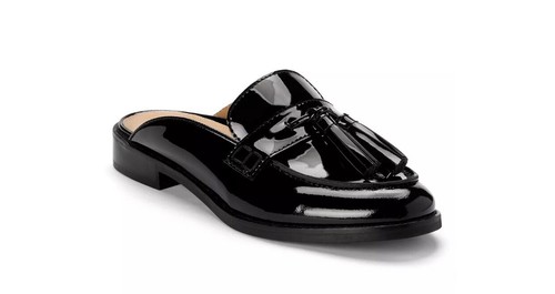 vionic reagan tassel mule