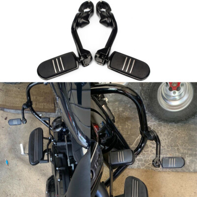 Long Highway Pegs Fit for Street Glide Honda Suzuki Yamaha Kawasaki Engine Guard