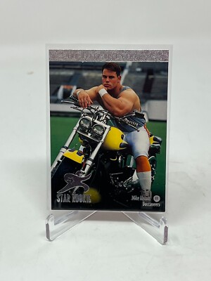 1996 Upper Deck Football Mike Alstott Star Rookie RC Card #23