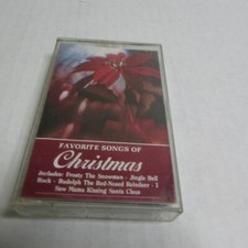 Favorite Songs Of Christmas Cassette Tape